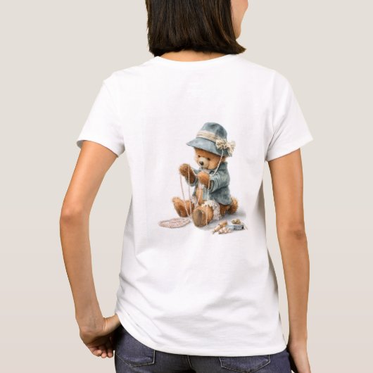 Frauen Basic T-Shirt (Rückseite)