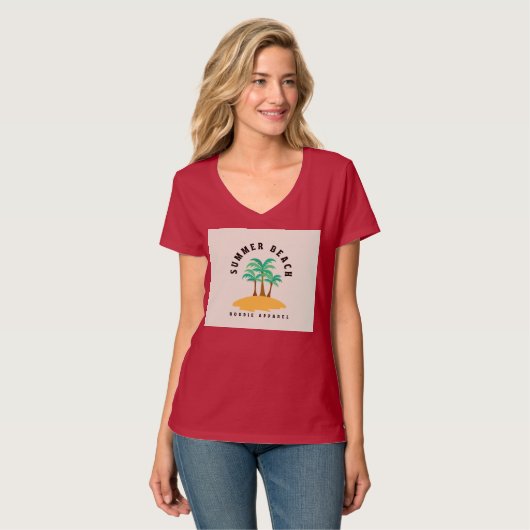 Frauen Basic T-Shirt (Vorderseite Vollansicht)