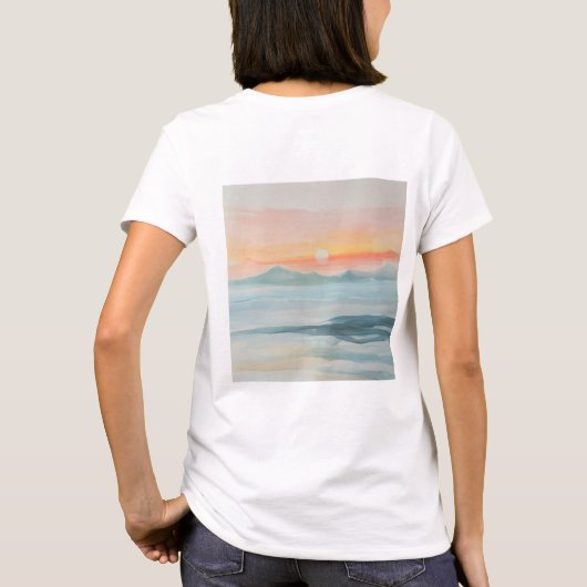 Frauen Basic T-Shirt (Rückseite)