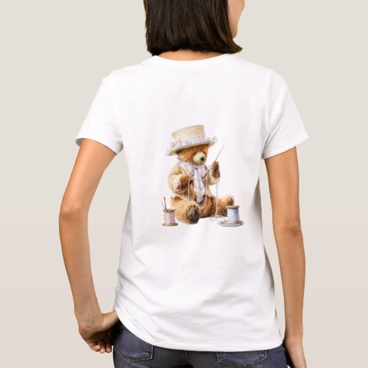 Frauen Basic T-Shirt (Rückseite)