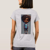 Frauen Basic T-Shirt | Bequem & stylisch (Rückseite)