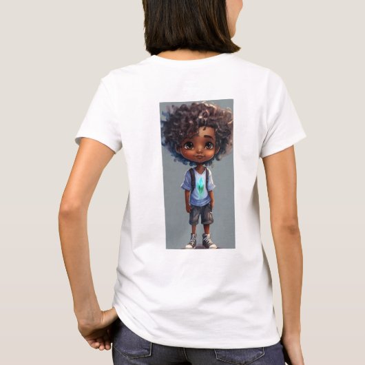 Frauen Basic T-Shirt | Bequem & stylisch (Rückseite)