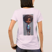 Frauen Basic T-Shirt | Bequem & stylisch (Rückseite)