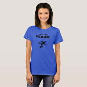 Frauen Basic T-Shirt | Call Me Flash (Vorne ganz)