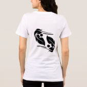 Frauen Basic T-Shirt Tri-Blend Shirt (Rückseite)