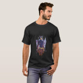 Frauen Batman Catwoman Gothic Gotham City Backgrou T-Shirt (Vorne ganz)