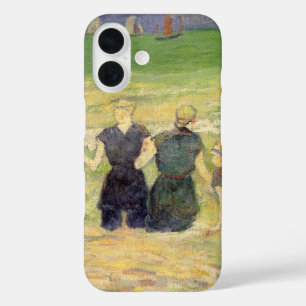 Frauen beim Baden Dieppe von Paul Gauguin iPhone 16 Hülle