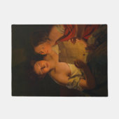 Frauen beim Lesen eines Liebe-Briefes (von Waldmül Fußmatte (Vorderseite)