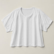 Frauen Bella+Canvas Boxy Crop Top T-Shirt