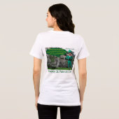 Frauen bella tee. Alles Gute zum St. Patrick's Day Tri-Blend Shirt (Rückseite voll)