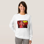 Frauen bella tee. Happy Chinese New Year. Panda/ T-Shirt (Vorne ganz)