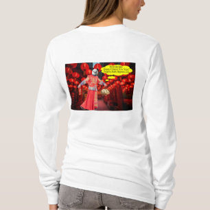 Frauen bella tee. Happy Chinese New Year. Panda/ T-Shirt