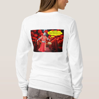 Frauen bella tee. Happy Chinese New Year. Panda/ T-Shirt