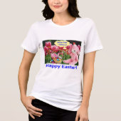 Frauen bella tee. Happy Oaster. Alpaca/Hunny Tri-Blend Shirt (Vorderseite)