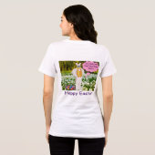 Frauen bella tee. Happy Oaster. klipspringt/brennt Tri-Blend Shirt (Rückseite voll)
