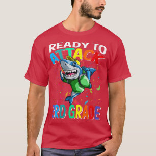 Frauen bereit, den 3. T-Shirt