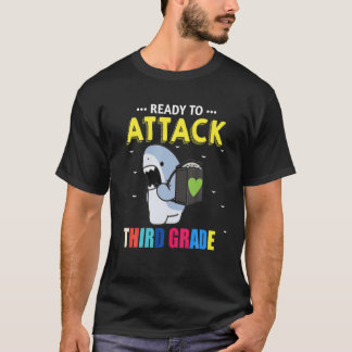 Frauen bereit, den dritten koreanischen Hai der Kl T-Shirt