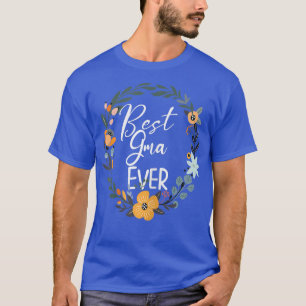 Frauen Beste Gma je Blumen Dekoration Oma T-S T-Shirt