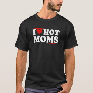Frauen Beste Mama je Rotes Herz Mutter ich Herz H T-Shirt