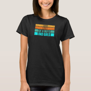 Frauen beste Mama von Jungen und Mädchen T-Shirt