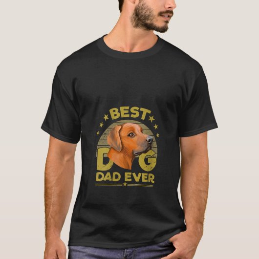 Frauen Bester Vater Rhodesian Ridgeback je T-Shirt (Vorderseite)