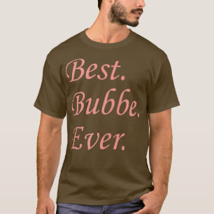 Frauen Bestes Bubbe je jiddische jüdische Großmutt T-Shirt