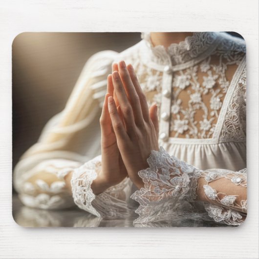Frauen beten mousepad (Vorne)