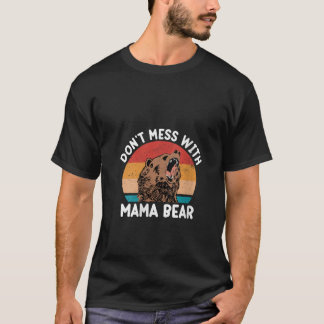 Frauen betrügen den Mama-Bär mit dem lustigen Mama T-Shirt