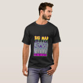 Frauen Big Mad NPC Meme Gray Menschen sehen Maske T-Shirt (Vorne ganz)