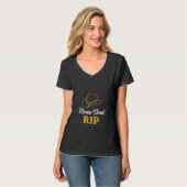 Frauen bitte Rip Yellowstone senden T-Shirt (Vorderseite Vollansicht)