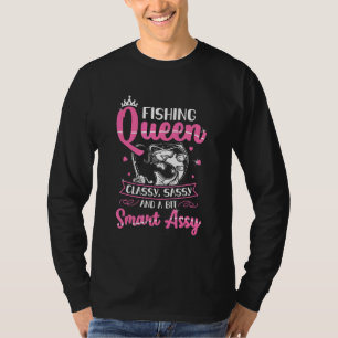 Frauen blasen Frauen Mädchen fischen Frauen Fische T-Shirt