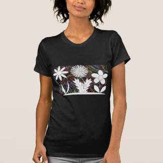 Frauen Bleistifte Blume Shirt