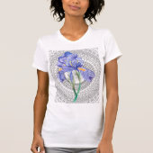 Frauen Blume Traum Shirt (Vorderseite)