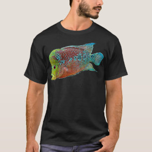 Frauen Blumenhorn-Süßwasseraquarium T-Shirt