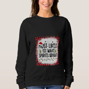 Frauen bluten am wahrscheinlichsten, um Spirituose Sweatshirt