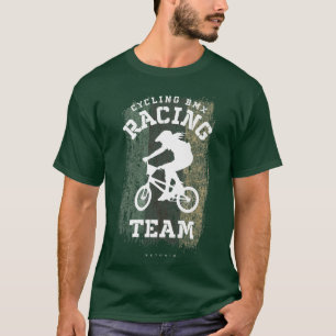Frauen BMX Bike Estland Flagge Radfahren Rennen T-Shirt
