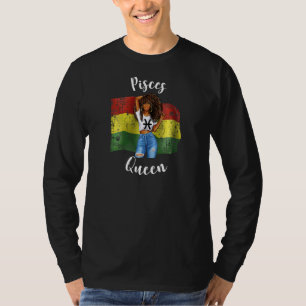 Frauen Bolivianische Königin Fische Vibes Barbados T-Shirt