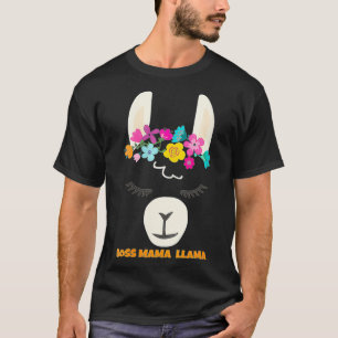 Frauen BOSS MAMA LLAMA Epic Last Minute Gift Valen T-Shirt