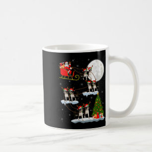 Frauen Boston Terrier Hund Weihnachtsmann Schlitte Kaffeetasse