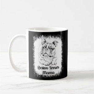 Frauen Boston Terrier Mama gebleicht Niedliche Mam Kaffeetasse