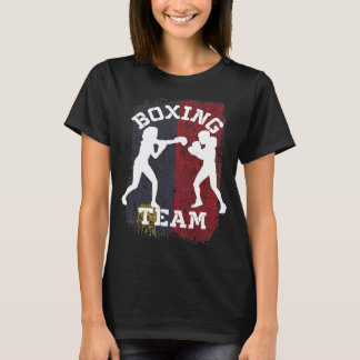 Frauen Boxen Liechtenstein kämpfen Sportkämpfer T-Shirt