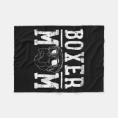 Frauen Boxer Hundemutter Geschenk Fleecedecke (Vorderseite (Horizontal))