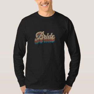 Frauen Braut Hochzeit Brautjungfer Junggesellinnen T-Shirt