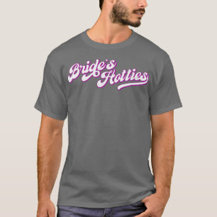 Frauen Braut Hotties Retro 22 passender Junggesell T-Shirt