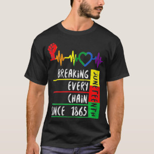 Frauen brechen seit 1865 jede Kette im Jungsteinze T-Shirt