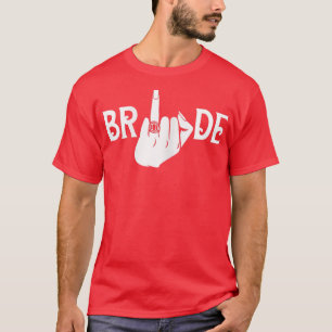 Frauen Bride Finger Ring Wedding Bridal Bacheloret T-Shirt