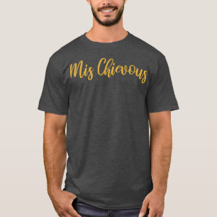 Frauen Bridesmaid Funny Bride Squad Mis Chievous T-Shirt