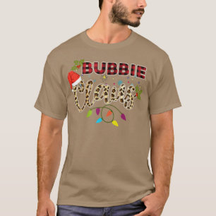 Frauen Bubbie Claus Grandma Santa Buffalo Kariert  T-Shirt