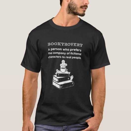 Frauen Buch Trovert Definition Buch lesen T-Shirt (Vorderseite)