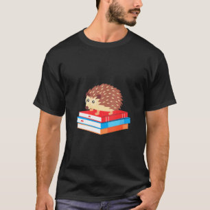 Frauen buchen Nerd Igel Lesen Idee 1 T-Shirt